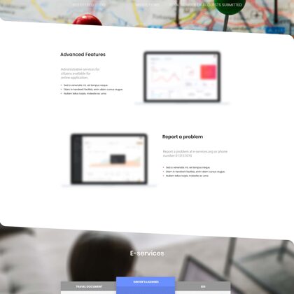 National Portal Website Design for Enhanced Administrative Services