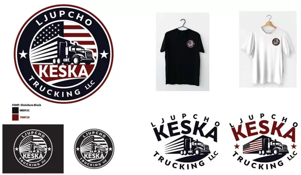 Logo and Brand Design for Trucking Company